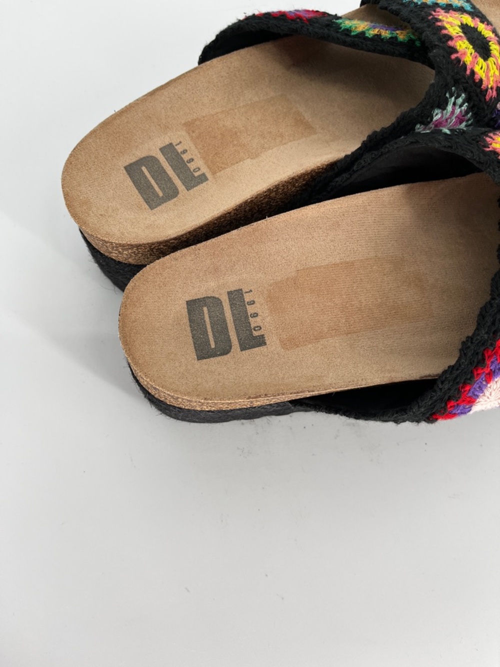 Dirty Laundry Women's Worble Platform Sandals black crochet - 10 - Picture 10 of 12